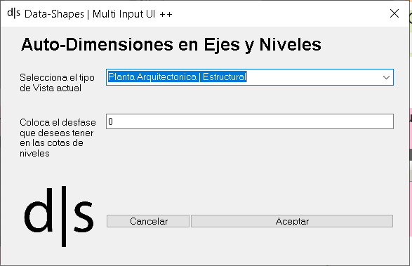 Autodimensiones-Interfaz